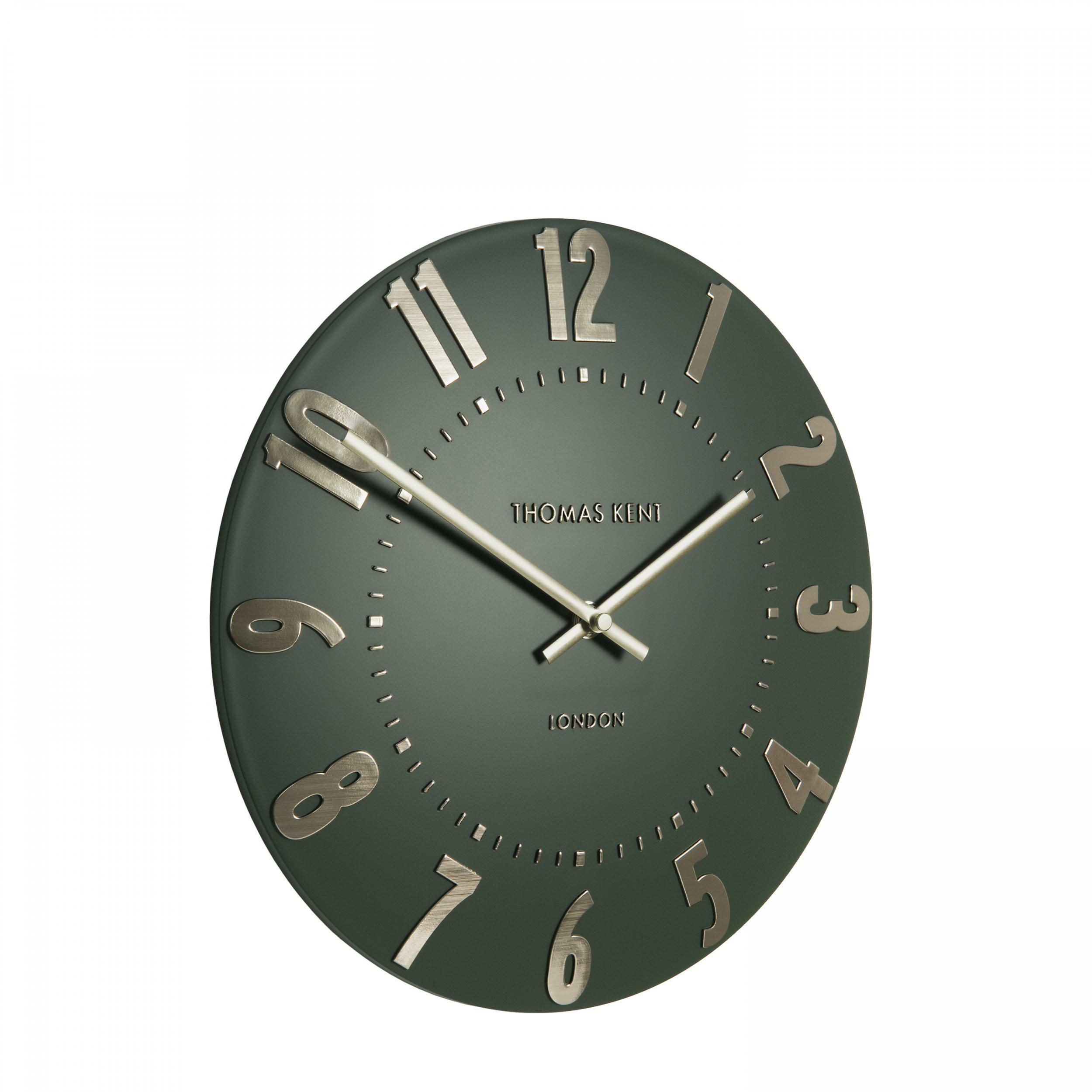 Mulberry Olive Green Small Wall Clock 