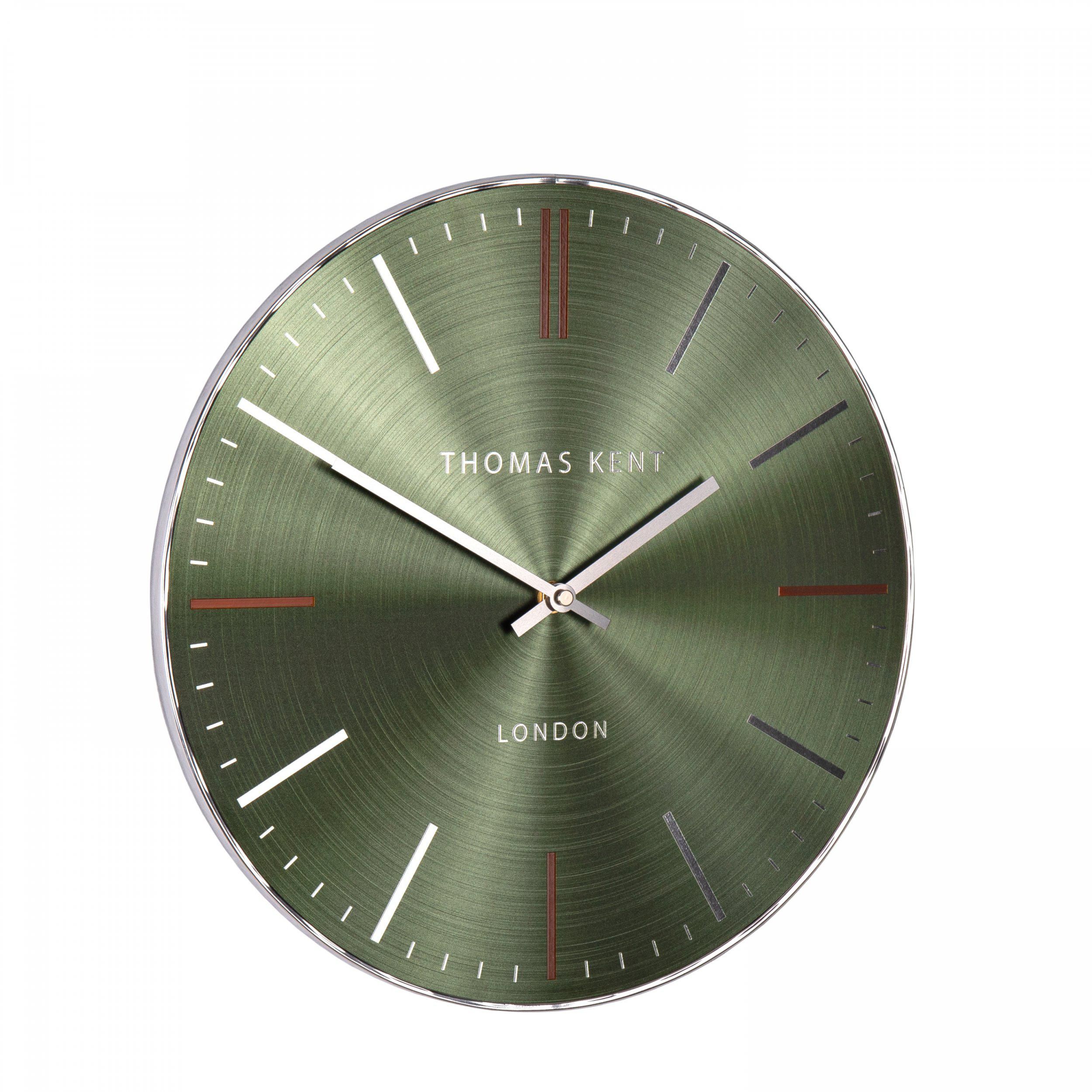 Bistro Emerald Small Wall Clock