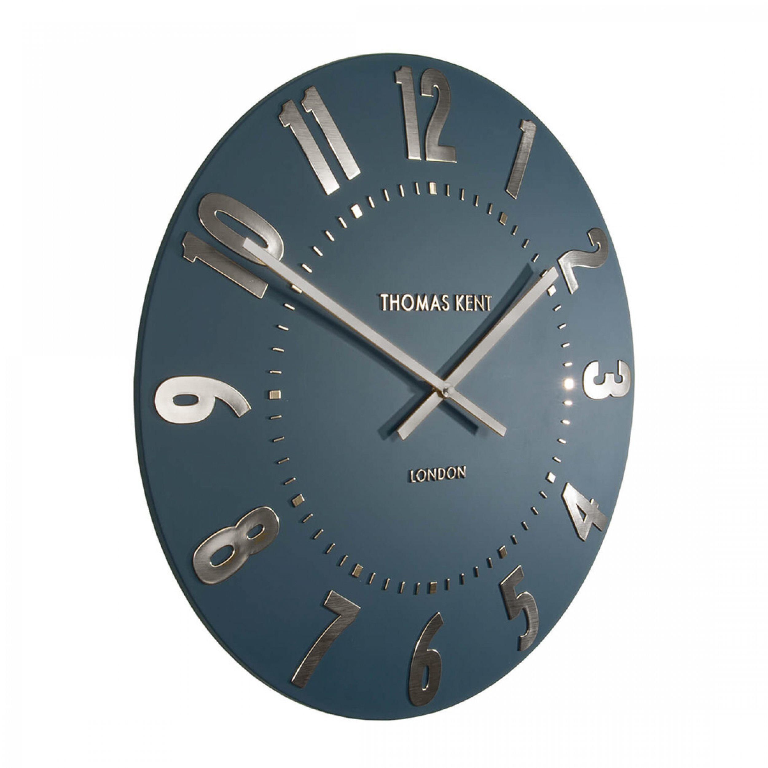Mulberry Midnight Blue Large Wall Clock