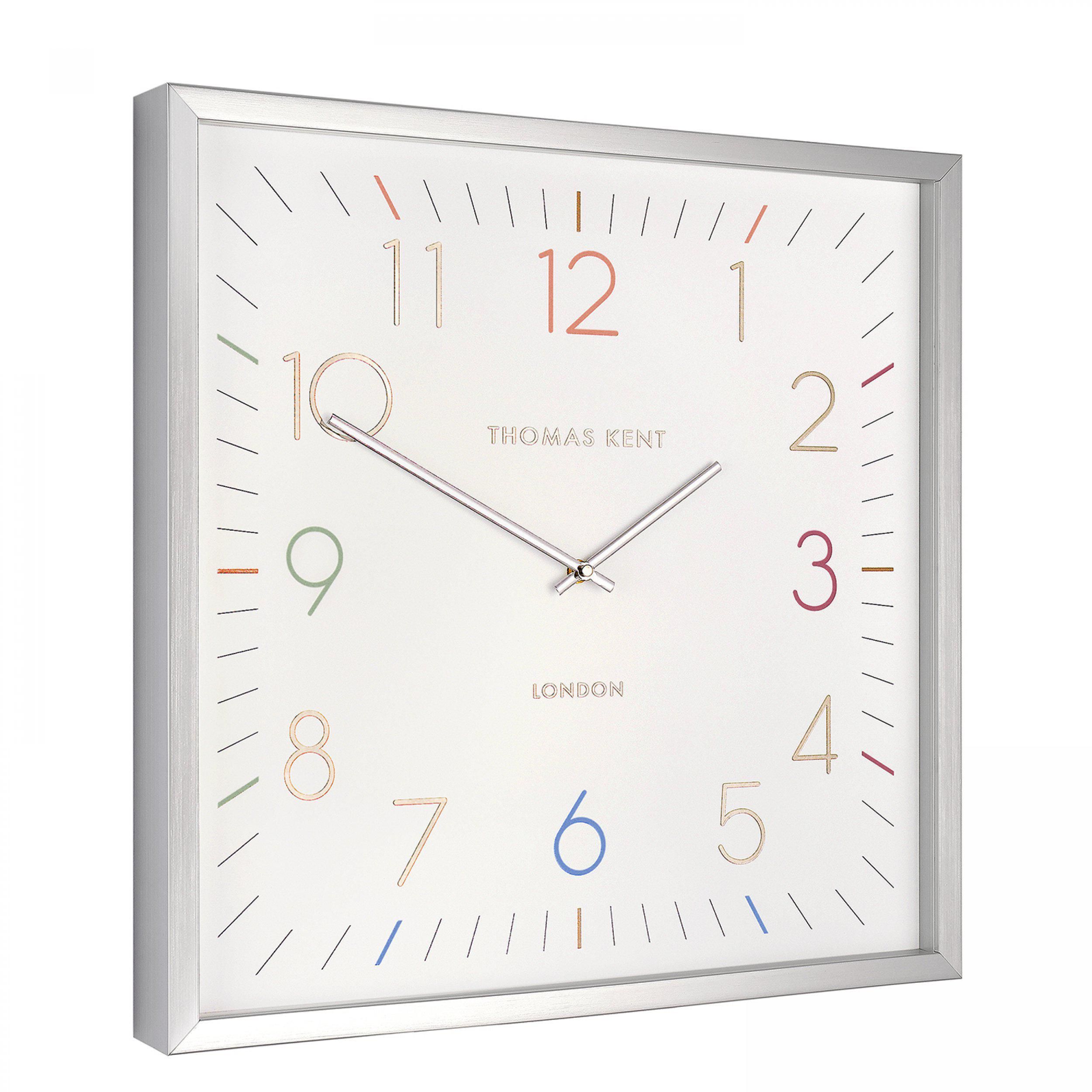 Editor Sterling Large Wall Clock