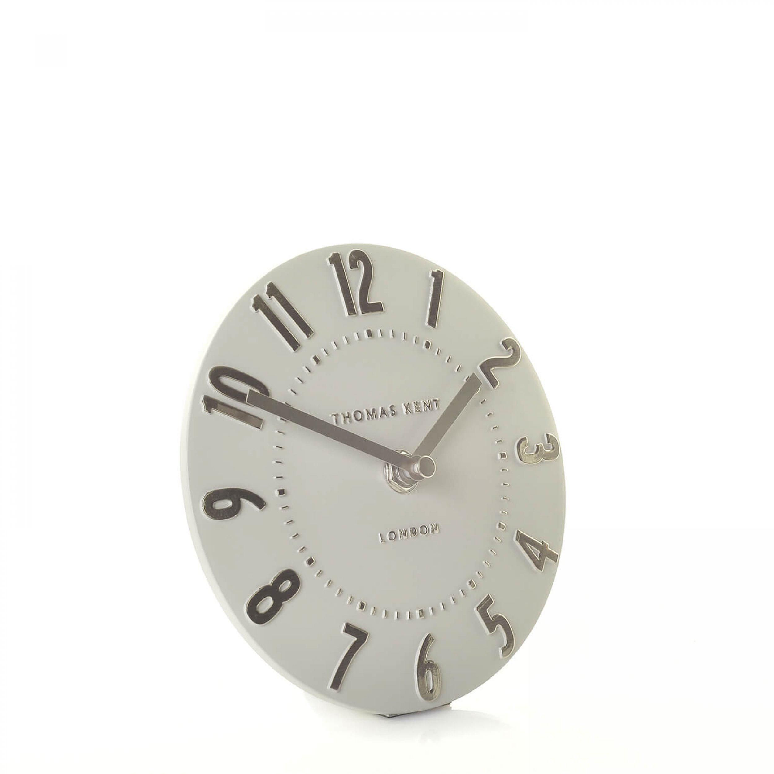 Mulberry Silver Cloud Mantel Clock